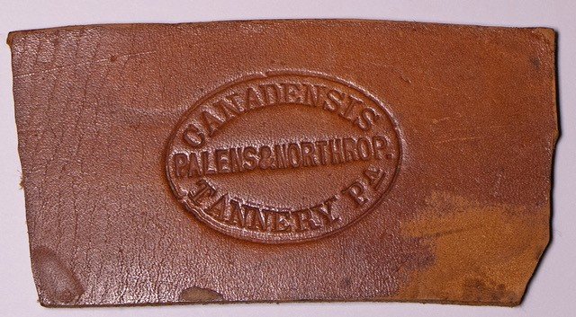 Leather from a Palen tannery.